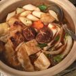 中華味のお鍋♡麻婆餃子鍋 鍋つゆ