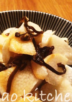 塩こんぶ活用、長いもの即席和え-レシピのメイン写真