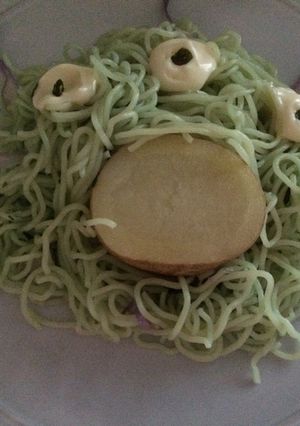 グリーン麺のポテベジ-レシピのメイン写真