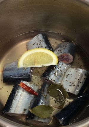 サンマの塩レモン煮-レシピのメイン写真