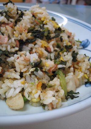 大根の漬物のチャーハン-レシピのメイン写真