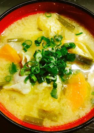 簡単!疲労回復スタミナ豚汁(≧∇≦)-レシピのメイン写真