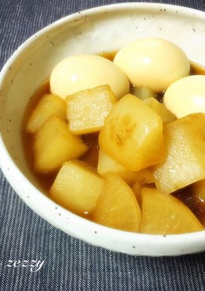 簡単!時短！フライパンで大根のこっくり煮-レシピのメイン写真