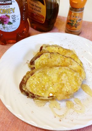 おやつに♡さつま芋の天ぷら・蜂蜜シナモン-レシピのメイン写真