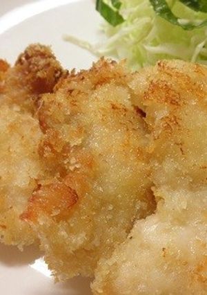 卵なし!オイルなし!ヘルシーチキンカツ♪-レシピのメイン写真