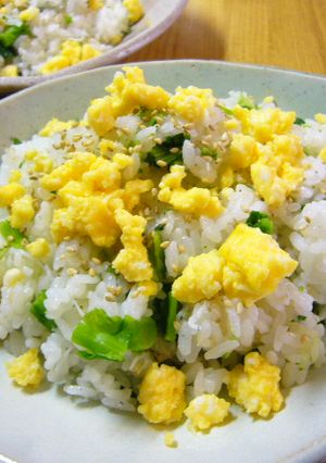 花が咲いた 菜の花ごはん-レシピのメイン写真