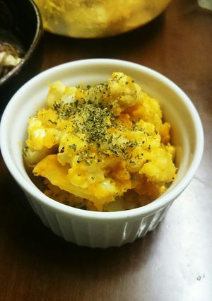 簡単！カボチャとカリフラワーのサラダ♪-レシピのメイン写真