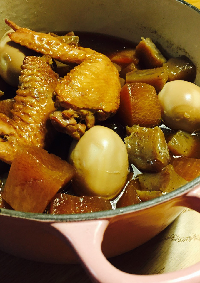 簡単本格的とり手羽先の煮込み-レシピのメイン写真