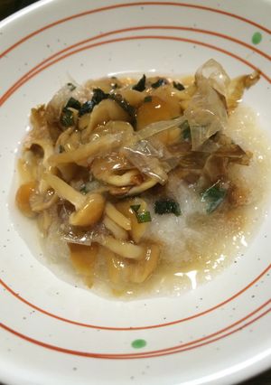 あっという間♪☆さっぱりナメコおろし☆-レシピのメイン写真