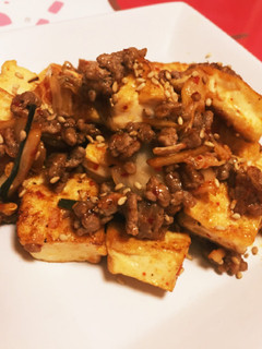 ご飯とお酒がススム☆豚キム豆腐-レシピのメイン写真