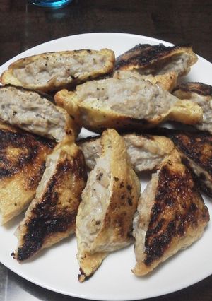 お揚げさんの肉詰め( *´艸｀)-レシピのメイン写真