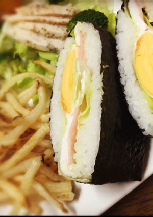 ＊おにぎらずランチ＊-レシピのメイン写真