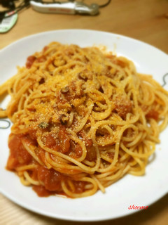 スパゲッティ・プッタネスカ-レシピのメイン写真