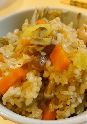 鳴門金時で炊き込みご飯-レシピのメイン写真