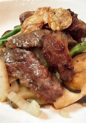 野菜もいっぱい食べれる牛ステーキ-レシピのメイン写真