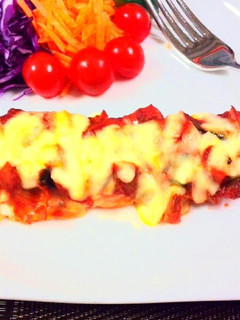 野菜トマト煮で☆鮭のトマトチーズ焼-レシピのメイン写真
