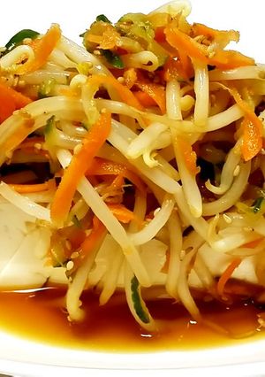 豆腐のもやし中華サラダ☆-レシピのメイン写真