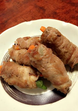 野菜の肉巻き-レシピのメイン写真