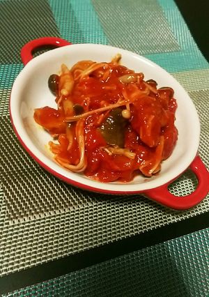 簡単♪レンジだけで！きのこのラタトゥイユ-レシピのメイン写真