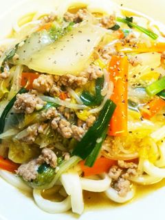 中華風あんかけうどん☺-レシピのメイン写真