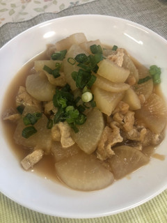 シンプルに大根と油揚げの煮物-レシピのメイン写真