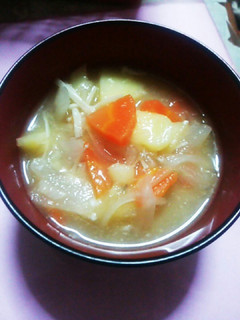 塩麹でお味噌汁-レシピのメイン写真