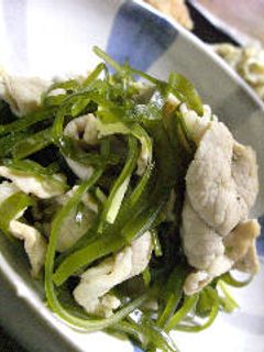 豚肉と切り昆布の煮物-レシピのメイン写真
