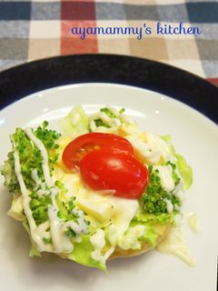 卵サラダのポテトカナッペ♪-レシピのメイン写真