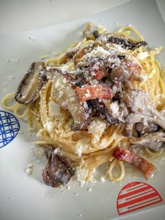 たっぷりきのこのクリームパスタ!-レシピのメイン写真