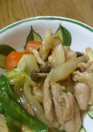 鶏肉と野菜の中華風煮物-レシピのメイン写真
