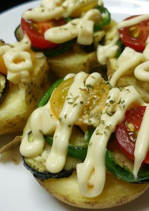 夏野菜のためのポテベジ♪-レシピのメイン写真