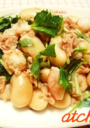 簡単♪材料少な目♪ツナと豆のサラダ-レシピのメイン写真