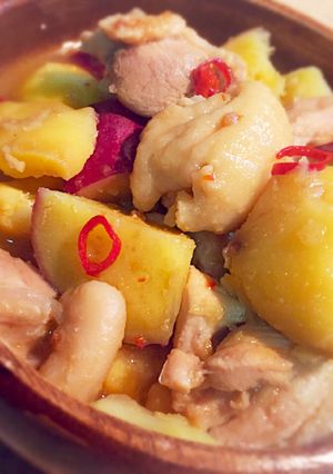 栗と鶏肉の甘辛煮-レシピのメイン写真