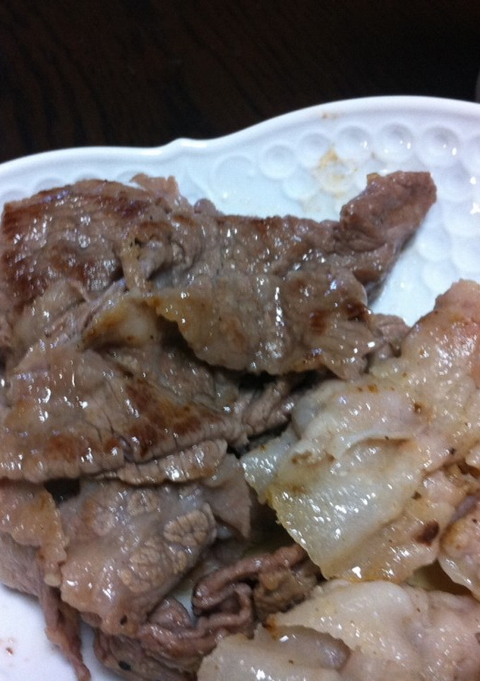 本格焼き肉下ごしらえ-レシピのメイン写真