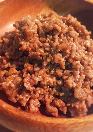 ５分で出来ちゃう！甘辛肉みそ-レシピのメイン写真