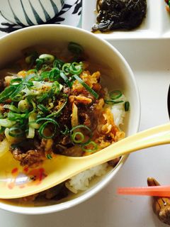 牛肉の玉子とじ丼-レシピのメイン写真