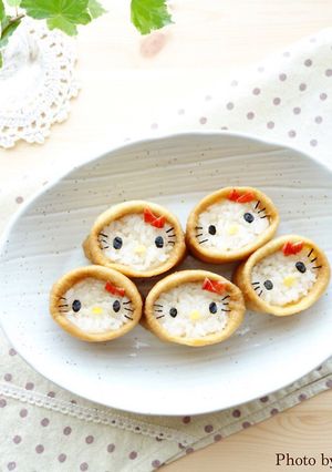 キティちゃんいなり-レシピのメイン写真