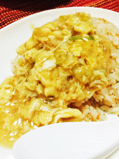 かき玉あんかけ炒飯-レシピのメイン写真