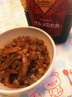 玉ねぎオンリー炒め♪常備菜コストコのタレ-レシピのメイン写真
