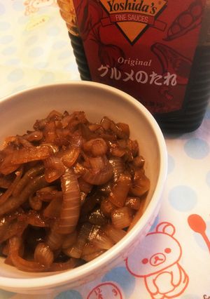 玉ねぎオンリー炒め♪常備菜コストコのタレ-レシピのメイン写真