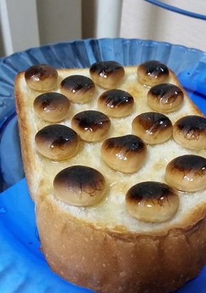 焼きパックンチョ蜂蜜トースト!-レシピのメイン写真