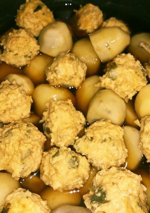 里芋と鳥つくねのコロコロ煮-レシピのメイン写真