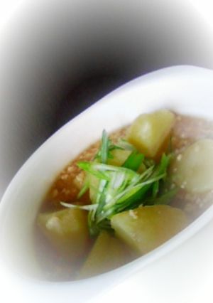 じゃがいもの鶏そぼろあん♪-レシピのメイン写真