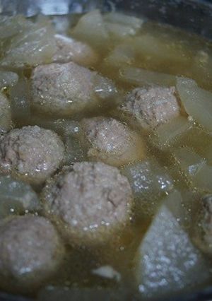 冬瓜の肉団子汁-レシピのメイン写真