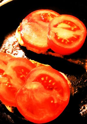 ペストトマトチキン-レシピのメイン写真