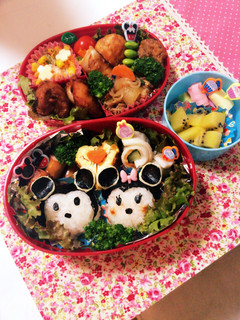 ツムツムキャラ弁-レシピのメイン写真