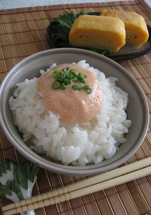マヨラーのための簡単たらこ（明太子）めし-レシピのメイン写真