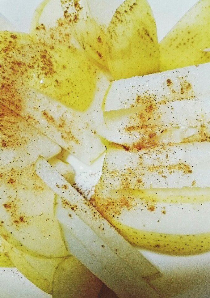 レンジで簡単！ホット梨★便秘 美肌-レシピのメイン写真
