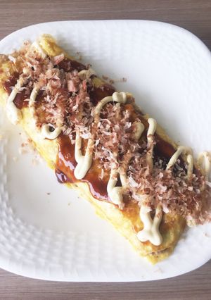 簡単☆ひき肉とキャベツのとん平焼き-レシピのメイン写真