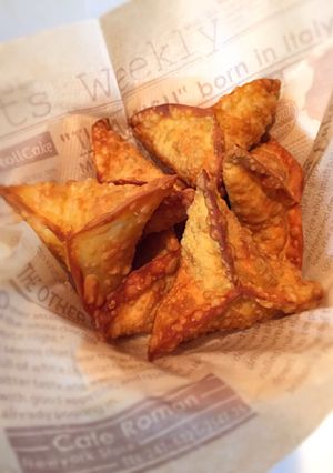餃子の皮で簡単☆サモサ-レシピのメイン写真